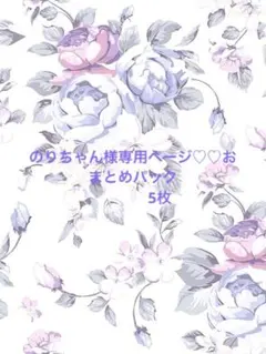 のりちゃん様専用ページ♡♡5枚おまとめパック