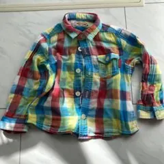 ミキハウス　ガーゼシャツ