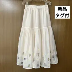 【新品タグ付】ディズニーストア　ピノキオ　フィガロ　フレアスカート　フリーサイズのサムネイル