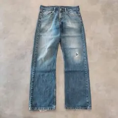 リーバイス569 Levis W32 ブルーデニム 青 古着 ボトム 19571