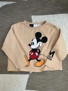 美品！ZARAキッズ　ディズニー ミッキーマウス薄手トレーナー 92