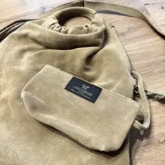 LAURA DI MAGGIO ローラディマッジオ スウェード ショルダーバッグ