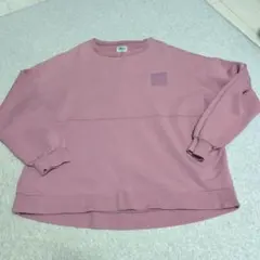 CAMP 7 ピンク クルーネック スウェット