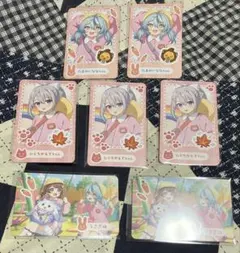 にじさんじ にじさんじ幼稚園 チェキ風カード 珠乃井ナナ 樋口楓 うさぎ組