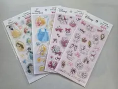 ディズニープリンセス エポキシステッカー 4シートセット