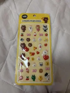LINE FRIENDS PUKUPUKU SEAL ステッカー