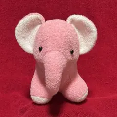 吉徳　ファインサクセス　ピンク　ぞう　ぬいぐるみ　レトロ　レア