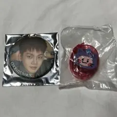 TREASURE ヒョンソク LASTNIGHT 缶バッチ ライトブレス付き