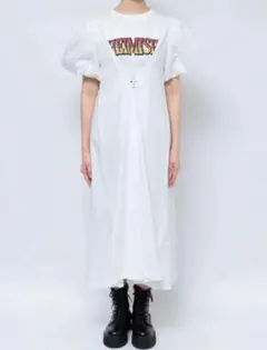 jouetie ドッキングスリーブロングワンピース