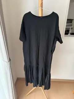 ニコアンド ビッグTシャツドッキングワンピース