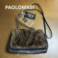 I talyBroseショルダーバッグ ラムナッパ　ミンクバッグ