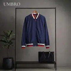 【希少・デサント製】UMBRO 中綿ナイロンジャケット XL相当トリコロール