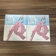 POP MART PIN FOR LOVE 2個セット