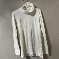 UNIQLO HEATTECH 長袖カットソー 130 ホワイト