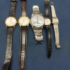 e*7様 時計5点おまとめ