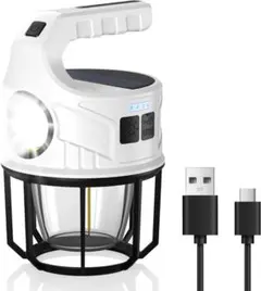 ❤️ランタン❤️LED 1台多役 キャンプランタン USB充電式 ソーラー充電 防水