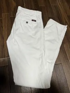 【新品】メイソンズ MILANO ストレッチパンツ ホワイト 46 イタリア製のサムネイル