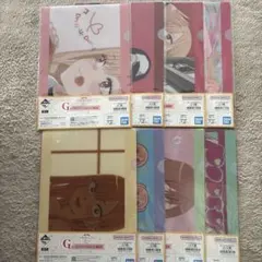 その着せ替え人形は恋をする 一番くじ クリアファイル 8種セット