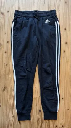 アディダス　adidas OT（XL）　スウェット　ブラック　黒　3本ライン