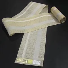 夏物 新品 正絹 本場筑前博多織 紗夏帯 四寸単帯 ㉛ - メルカリ