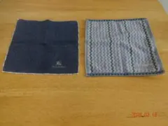 紳士用タオルハンカチ BurberryとReberto