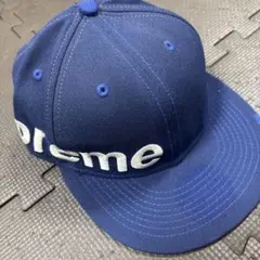Supreme ニューエラ メッシュキャップ ネイビー 2018 57.7cm - メルカリ