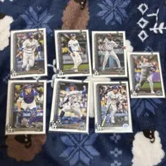 TOPPS MLB ロサンゼルス・ドジャース セット計7枚
