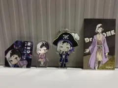 Dr.STONE あさぎりゲン アクリルスタンド　キーホルダー　トレカ　セット