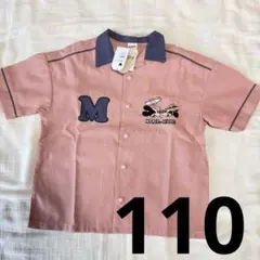 しまむら LITTC ディズニー ミッキー ミニー シャツ 110