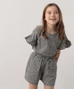 GLOBAL WORK　リネンレーヨンセットアップ