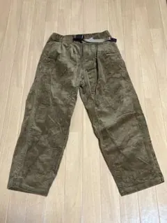 [中古]GRAMICCI レディース コーデュロイパンツ 茶色 ブラウン