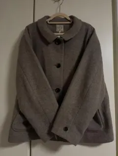 SM2 ウール混ショート丈コート