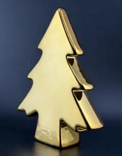 【新品未使用】クリスマス用品 ツリー ゴールド