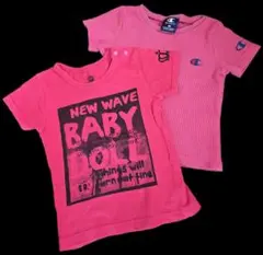 Champion　BABYDOLL ピンク Tシャツ 90サイズ