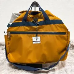 【美品】AS20V マスタード トートバッグ ショルダー 軽量 A4 2way