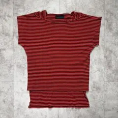 90s JUNKO KOSHINO SYMPATHIQUE border topのサムネイル