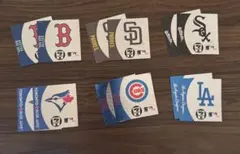 MLB メジャーリーグ　セブンイレブン限定 ステッカー人気球団 シール　12枚