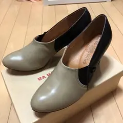 cavacava サヴァサヴァ　レディース　レザーブーティパンプス　24.5cm