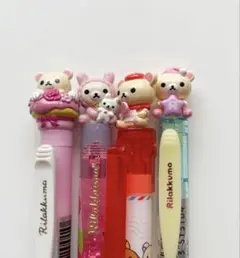 リラックマ Rilakkumaシャープペンシル 新品未使用品 ペン 9本セット 新品未使用品 レア リラックマ シャープペンシル ペン 9本セット