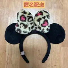 ディズニーミニー耳カチューシャ レオパード柄　ヒョウ柄