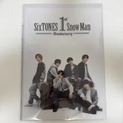 SixTONES SnowMan 1st anniversary クリアファイル