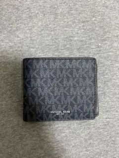 MICHAEL KORS ダークブルー 二つ折り財布