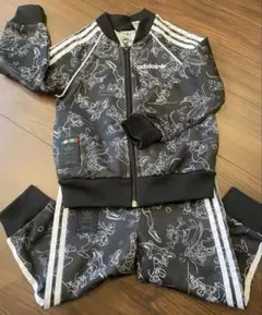 adidas ディズニー グーフィ　ジャージ上下セット 90cm