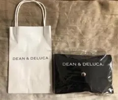 DEAN &DELUCA エコバッグ ディーンアンドデルーカエコバック黒ブラック