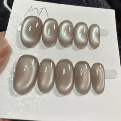 【セツ】マグネット　ネイルチップ　付け爪(A1181)