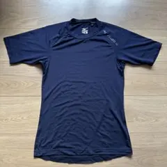 150cm ミズノ ネイビー 半袖アンダーシャツ