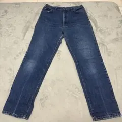 【USA製】80〜90s Lee デニムパンツ 濃紺W32L32
