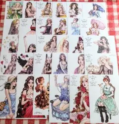 ❤️断捨離SALE　hwara様人物ステッカーセット