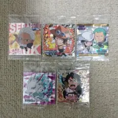 ワンピース ウエハース シール 5種セット