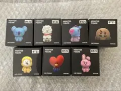 BTS BT21 モニターフィギュア ７個セット